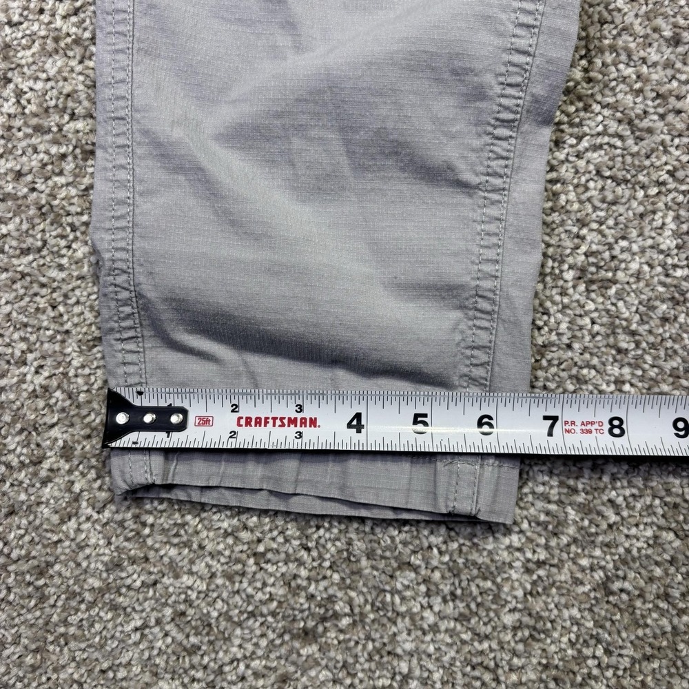BYLT Pants Mens Large Gray Slim Fit Microfiber Jogger Elastic Waist Pockets - Picture 2 of 7